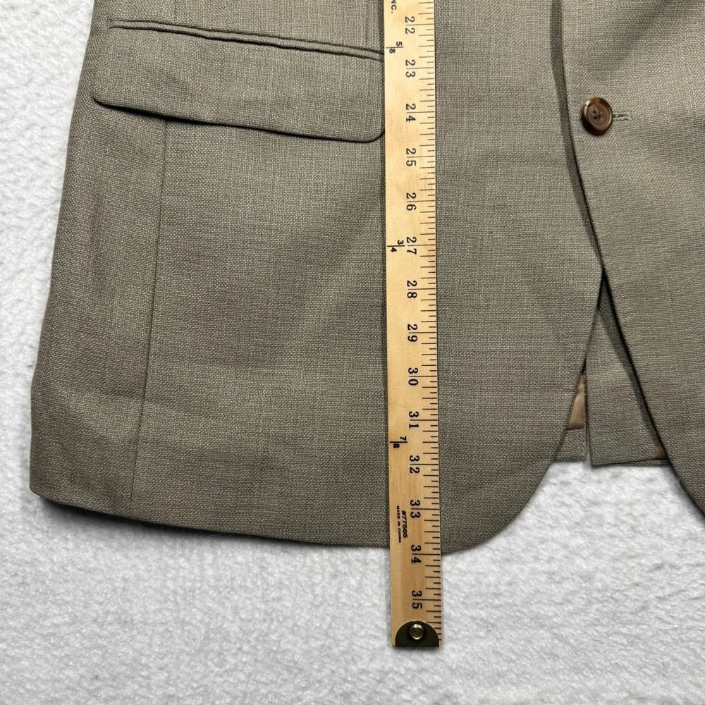 Vintage Polo Ralph Lauren Blazer Tan Sport‎ Dinner Jacket Men's Size 42L
